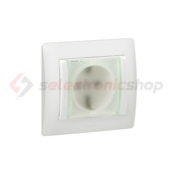 Galea 162 dugalj földelt központi fedlap fehér IP44 süllyesztett szorítókapcsos LEGRAND - 771027