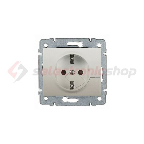 Galea 162 dugalj gyöngyház földelt központi fedlap IP20 süllyesztett csavaros LEGRAND - 771524