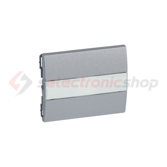 Galea billentyű címketartóval egyes kapcs/nyg.-hoz alumínium üres-jel  címketartós IP21 LEGRAND - 771317