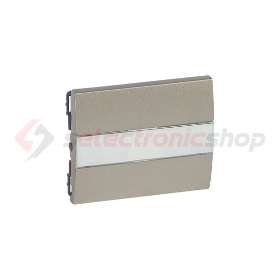 Galea billentyű címketartóval egyes kapcs/nyg.-hoz titán üres-jel  címketartós IP21 LEGRAND - 771417