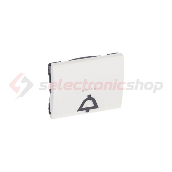 Galea billentyű domború csengőjellel egyes kapcs/nyg.-hoz fehér tapintható csengő-jel LEGRAND - 771012