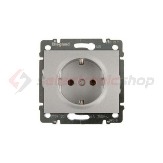 Galea fedlap 162 dugaljhoz  alumínium  LEGRAND - 771320