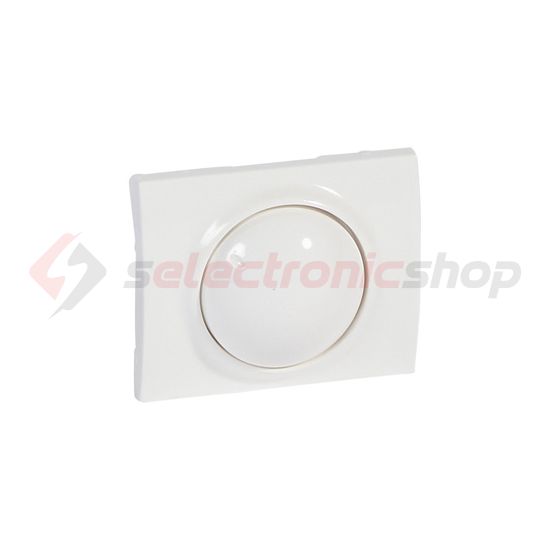 Galea fedlap forgatógomb fényerőszabályozóhoz fehér üres-jel IP21 műanyag fényes LEGRAND - 777060