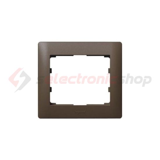 Galea keret 1-es mélybronz vízszintes műanyag LEGRAND - 771201