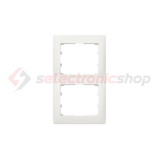 Galea keret 2-es gyöngyház függőleges műanyag LEGRAND - 771506