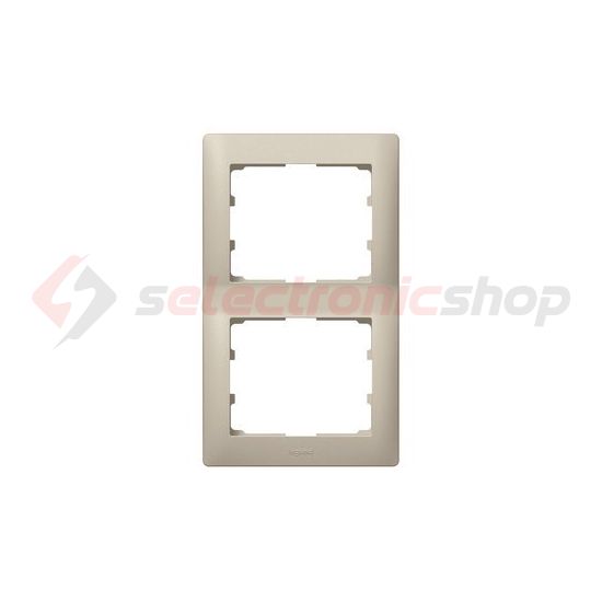 Galea keret 2-es titán függőleges műanyag LEGRAND - 771406