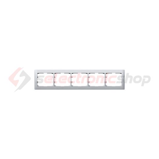 Galea keret 5-ös alumínium vízszintes műanyag LEGRAND - 771305