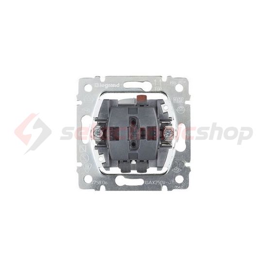 Galea N101 nyomó betét 1- billentyűs 1z szürke IP21 süllyesztett dmax. műanyag LEGRAND - 775811