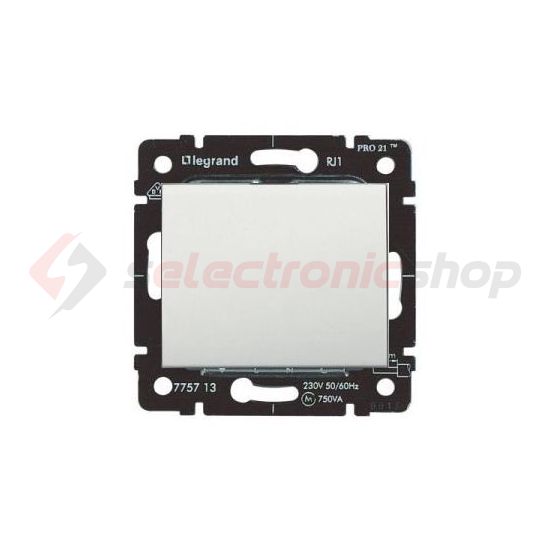 Galea vakfedél gyöngyház vakfedél fehér üres-jel IP21 műanyag LEGRAND - 771578