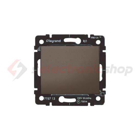 Galea vakfedél mélybronz vakfedél üres-jel IP21 műanyag LEGRAND - 771278