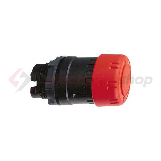Gomba nyomófej d22 vészleállító 30mm piros reteszelt fordító nyugtázás Harmony XB5 Schneider - ZB5AS834