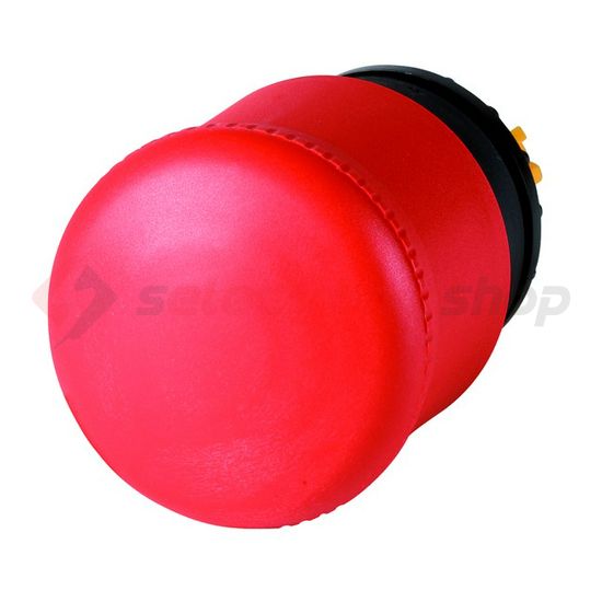 Gomba nyomófej d22 vészleállító 38mm piros reteszelt húzó nyugtázás M22-PV EATON - 216876