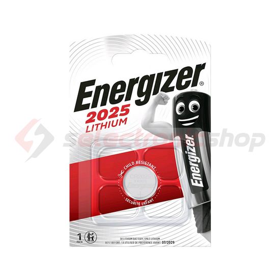 Gombelem CR2025 3V lítium CR2025 gombelem Energizer - CR2025B1