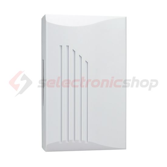 Gong vezetékes bim-bam 230VAC 80dB fehér műanyag falonkívüli GONG 569-230V GROTHE - 44179