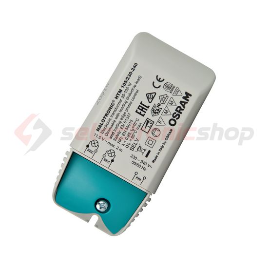 Halogén trafó DIM elektronikus trafó 230-240V/ 11,3-11,4V 35-105W DIM HTM 105/230-240/12 OSRAM - 4050300442334