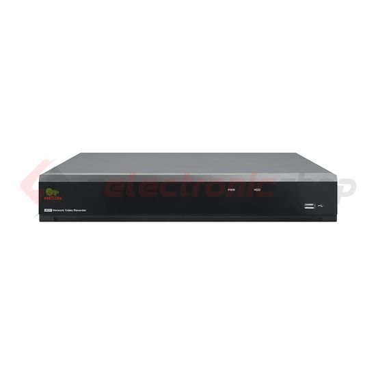 Hálózati videó rögzítő (NVR) 8MP 2x max.8TB HDD (nélkül) Ethernet10/100Base-T  NVH-1652 POE SH PA - 1594