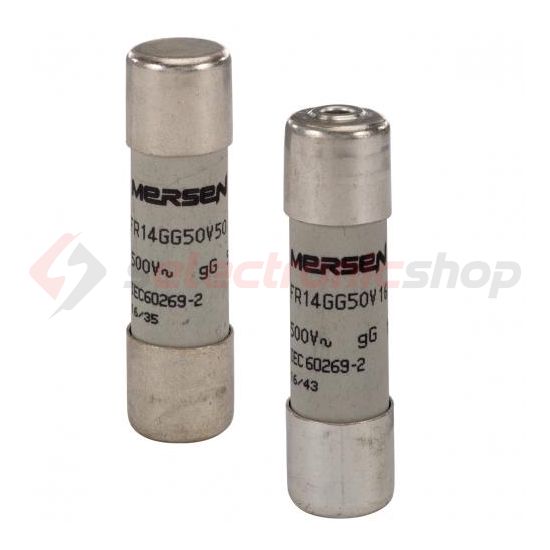 Hengeres biztosítóbetét gG 14x51mm 32A AC690V FR14GG69V32 MERSEN - W216656J (781032)