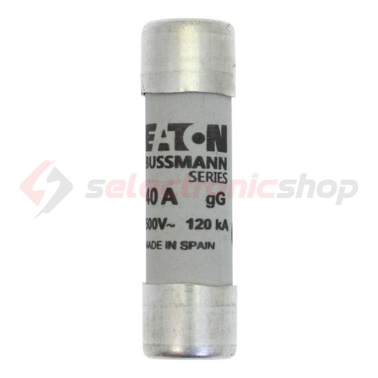 Hengeres biztosítóbetét gG gL/gG 14x51mm 40A 500V AC Bussmann EATON - C14G40