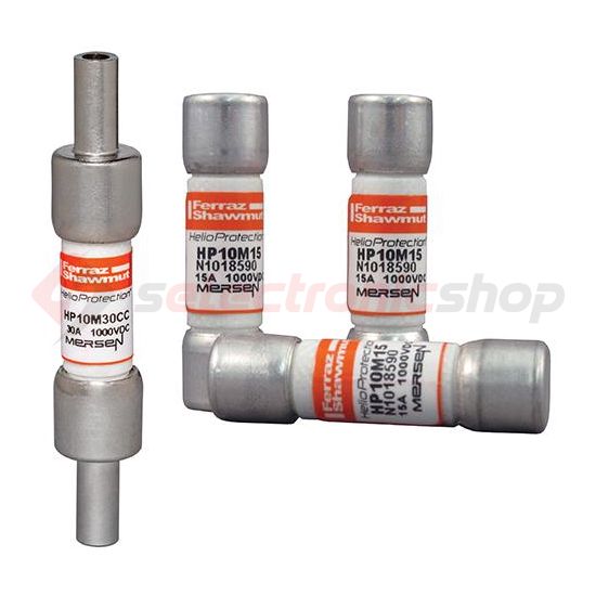 Hengeres biztosítóbetét gPV DC1000V 10x38mm 12A HP10M12 MERSEN - M1018589J