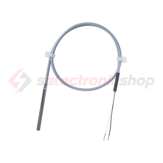 Hőérzékelő kábelre d4/100mm passzív 1m-kábel -35-100°C IP65 TF14 PT1000 Thermokon - 69274