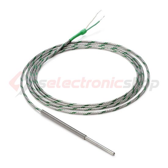 Hőérzékelő patron kábelre szilikon 3vez kontakt Pt100 6mmx 50mm passzív E52-ELP6-50-2-A1 OMRON - 379484