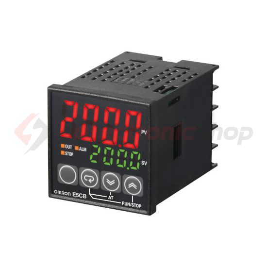 Hőmérsékletszabályozó előlapba On/Off/PID hőelem/1RO 48x48mm 3A IP66 E5CB-R1TC AC100-240AC OMRON - 352123