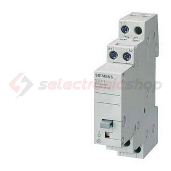 Impulzusrelé sorolható 16A 184-253V/ AC-műk. 2000W/izzó 500VA/fcső 1-z 1M 5TT SIEMENS - 5TT4101-0