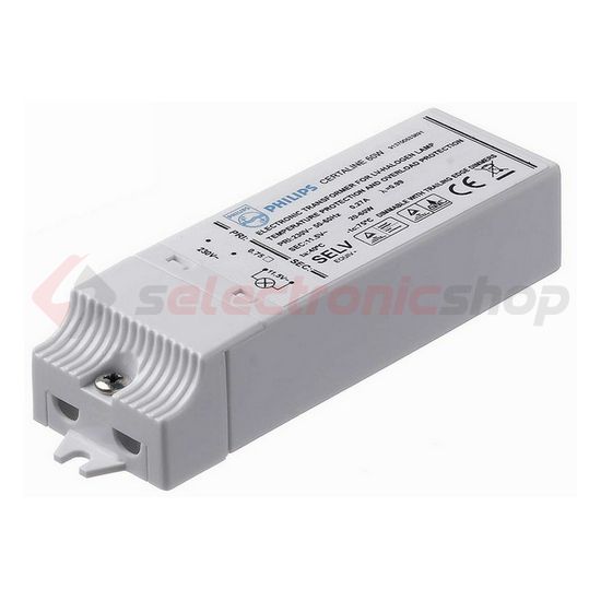 Induktív előtét elektronikus trafó 230V/ 11.5V 20-60W Certaline 60W 230-240V 50/60Hz Philips - 913700633891