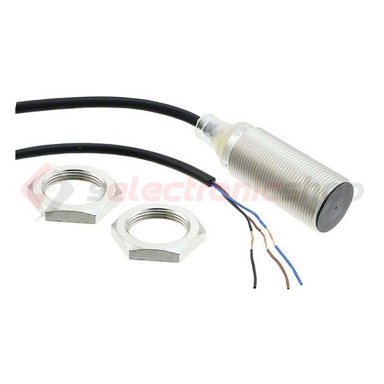 Induktív közelítésérzékelő síkbaálló 8mm-hatótáv menetes henger fém PNP nyitó 10-30V DC OMRON - 674314