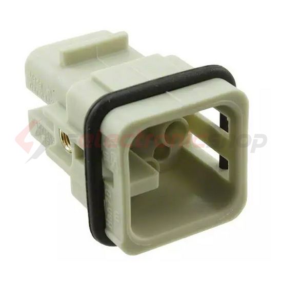 Ipari csatlakozó betét apa 7P 10A 250V krimpelt csapos termoplaszt-betét Han 7D-STI-C HARTING - 09210073031