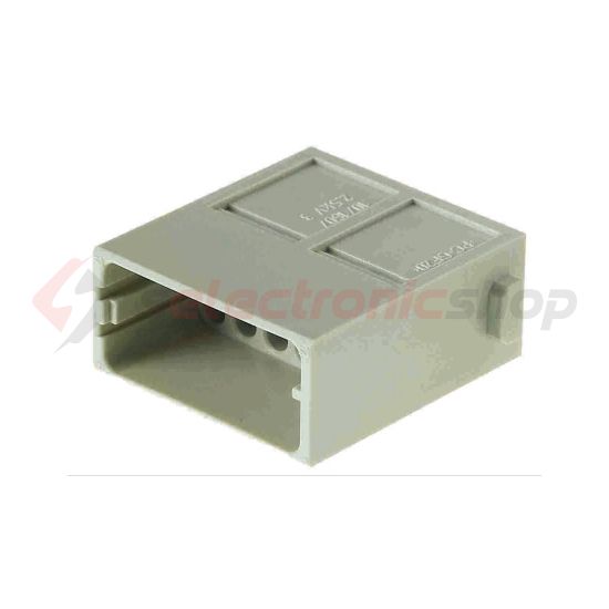 Ipari csatlakozó betét modul apa 17P 10A 160V krimpelt csapos Han 17MOD Sti-c HARTING - 09140173001