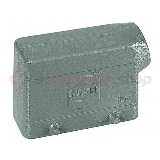 Ipari csatlakozó ház lengő dugó négyszögletes alumínium IP65 Han 10B-gs-16 HARTING - 09300101521