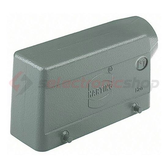 Ipari csatlakozó ház lengő dugó négyszögletes alumínium IP65 Han 24B-gs-M25 HARTING - 19300241521