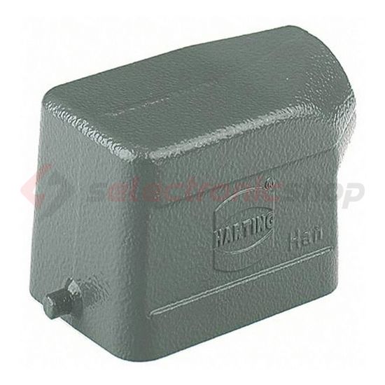 Ipari csatlakozó ház lengő dugó négyszögletes alumínium IP65 Han 6B-gs-13,5 HARTING - 09300061540