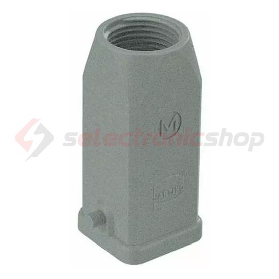 Ipari csatlakozó ház lengő dugó négyszögletes cink IP67 Han 3A-gg-M20 HARTING - 19200031440