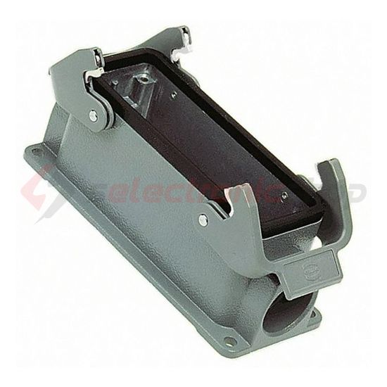 Ipari csatlakozó ház zárt ajlzat négyszögletes alumínium IP65 Han 24B-asg1-QB-21 HARTING - 09300241230