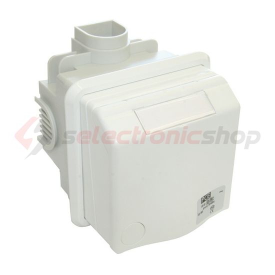 Ipari design dugalj süllyesztett 3P+N+E süllyesztett CEE 16A-táp 5-pólus 400V(50+60Hz) piros PCE - 885-6v