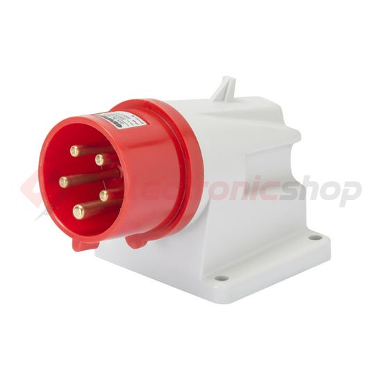Ipari dugvilla falra szerelhető 3P+N+E ráépíthető 32A 380-415V(50+60Hz) piros IEC309HP GEWISS - GW60420