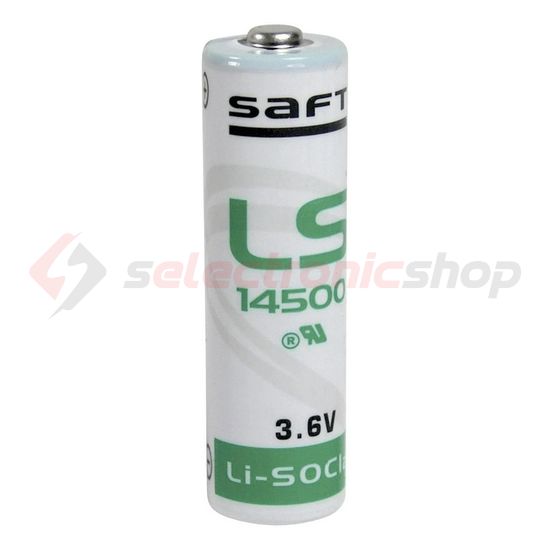 Ipari elem lítium-thionyl-klorid (Li-SoCl2) 3.6V lítium Mignon(AA/R6) SAFT - LS14500
