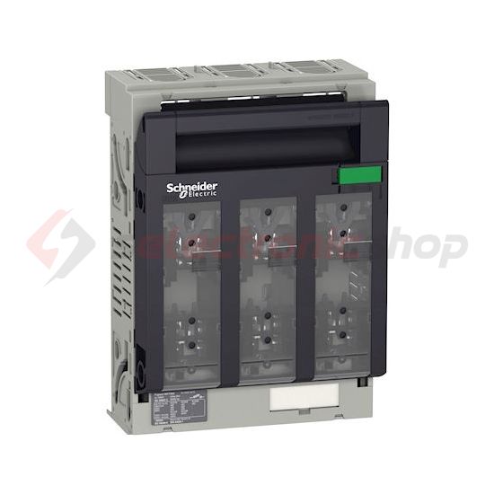 ISFT400 olvadóbiztosítós szakaszolókapcsoló szerelőlapra M10 csatlakozás (49819 helyett) - LV480806