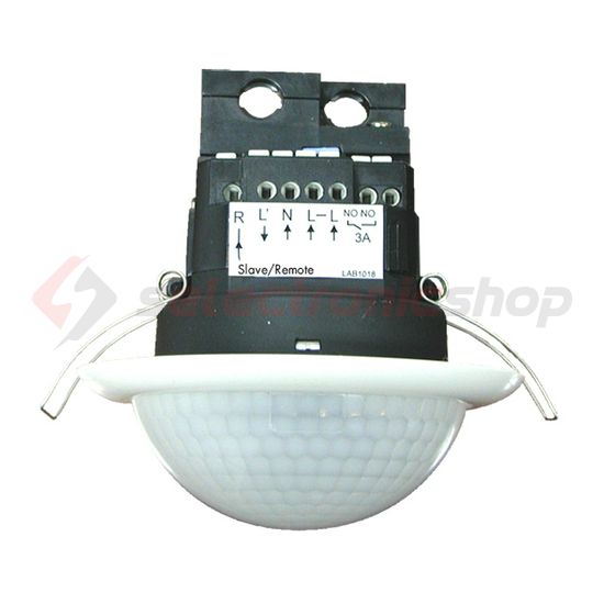 Jelenlétérzékelő master álmennyezetbe 2csatornás 360° PIR 24m-érzékelésátmérő PD4-M-2C-DE B.E.G. - 92148