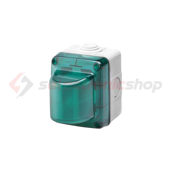 Jelzőlámpa fényforrás nélkül 1-lámpás E14 230V AC 15W IP55 műanyag 27Combi GEWISS - GW27416