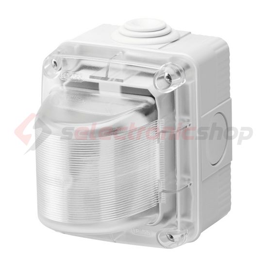 Jelzőlámpa fényforrás nélkül 1-lámpás E14 230V AC 15W IP55 műanyag 27Combi GEWISS - GW27418