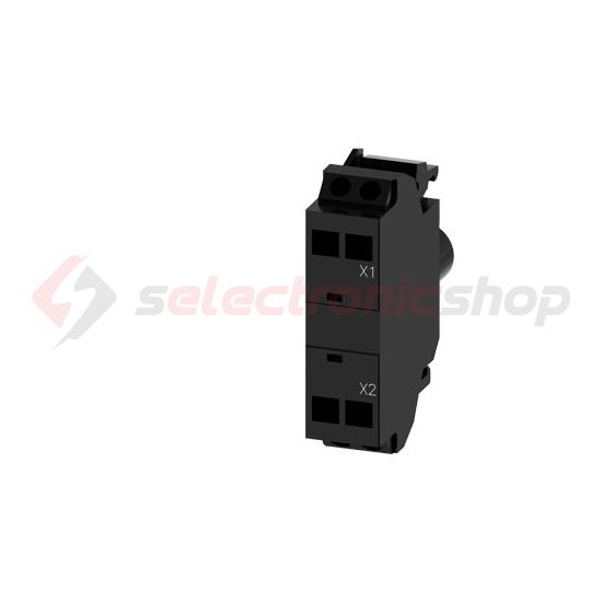 Jelzőlámpamodul LED 24V/AC 24V/DC fehér-fényű előlapra rugószorításos SIRIUS ACT SIEMENS - 3SU1401-1BB60-3AA0