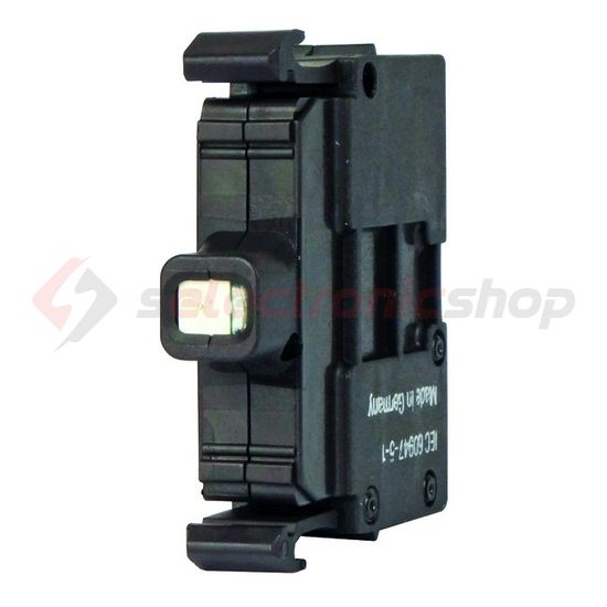 Jelzőlámpamodul LED 30V/DC fehér-fényű előlapra csavaros M22-LED-W EATON - 216557