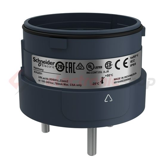 Jelzőoszlop-alap közvetlen rögzítéshez fekete Harmony XVUZ Schneider - XVUZ01