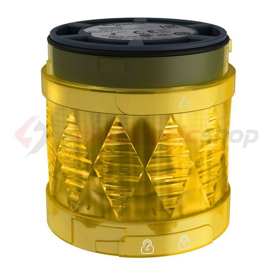 Jelzőoszlop-világítómodul folyamatos sárga 24V/AC50Hz 24V/DC LED IP65 Harmony XVU-C Schneider - XVUC28