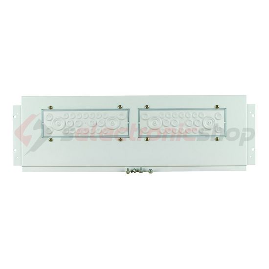 Kábelbevezető lemez Xboard+ átvezetővel membrán porszórt acél 700mmx 155mmx BP-FLP-800-2K EATON - 286711