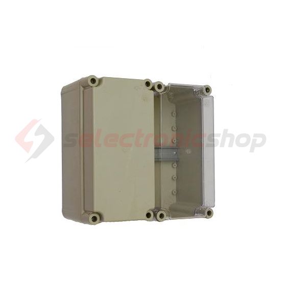 Kábelfogadó szekrény TS35-sínnel 300mmx 300mmx 170mm IP65 PVT 3030 KF Csatári Plast - CSP33200000