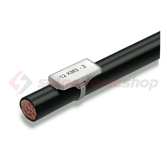 Kábeljelölő kábelkötegelővel rögzíthető 16-500mm2 műanyag WKM 18/43 Weidmüller - 1610700000